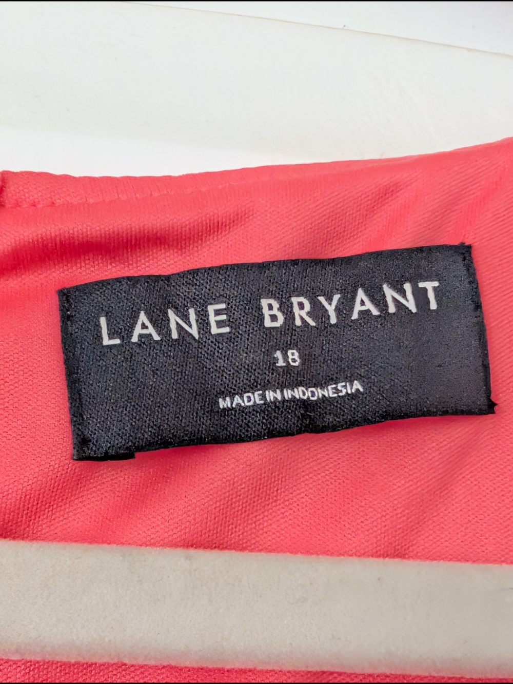 Lane Bryant Coral Pink High-Low Ruffle Dress - Picture 5 of 13